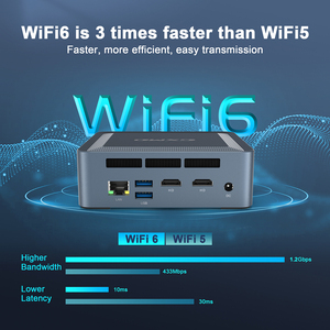 Mini PC Gaming G35 InteI 11e Gen i5 1135G7, Mini pc Win10 Win 11 Fanless, Mini PC Gaming, wi-fi double 16 go/512 go, win11 pro 4K - Product Image 6