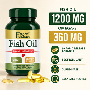 Customized Shecome Fish Oil Dietary Omega 3 Sustainable Heart Health Support Cellular Energy Support Fish Oil Softgels - Product Image 4