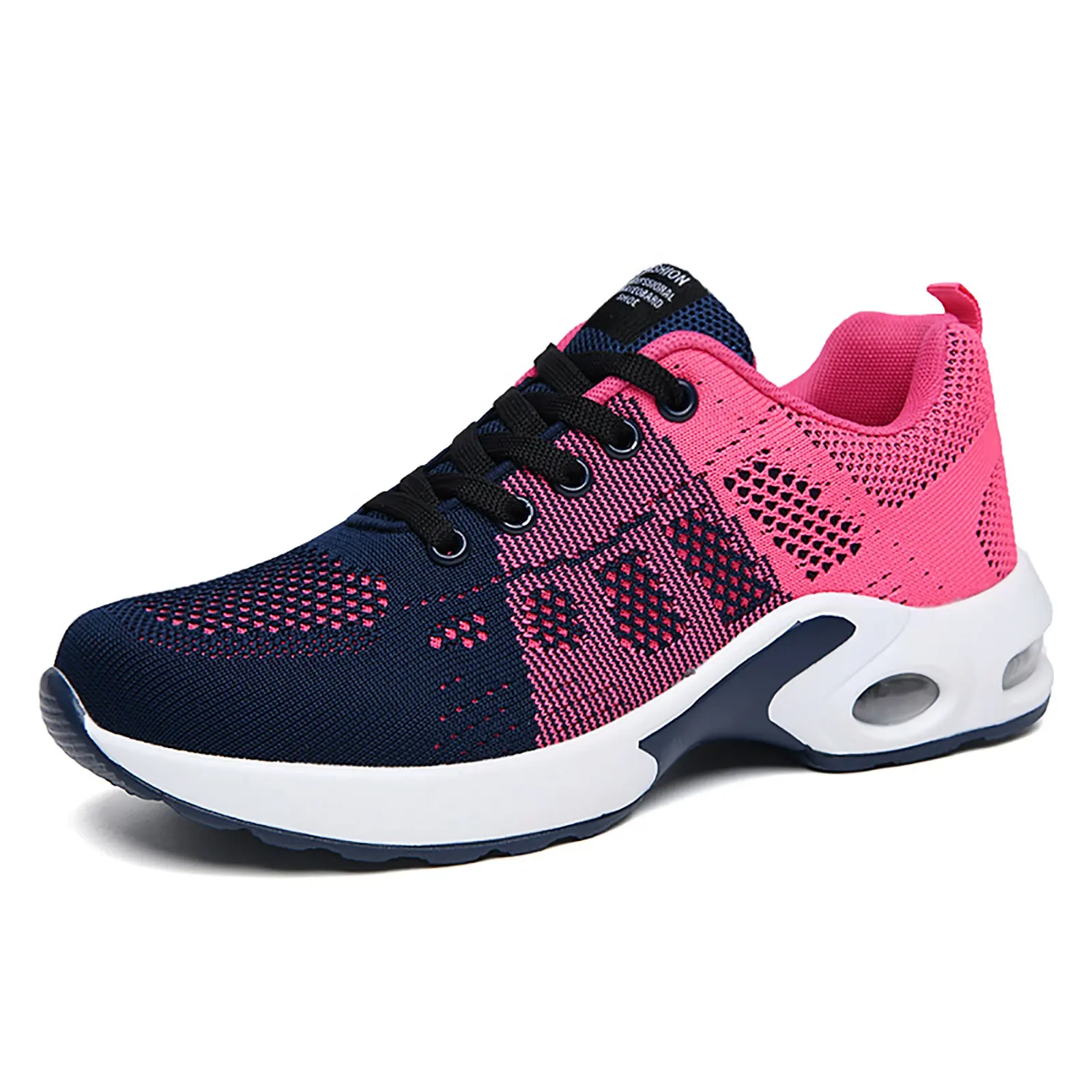 ADM 2022 new arrival large size fly woven breathable women casual shoes mixed color fashion youth running sports shoes