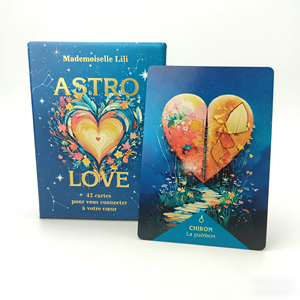 Cartes à jouer dorées, jeux <span class=keywords><strong>de</strong></span> cartes <span class=keywords><strong>de</strong></span> tarot, impression personnalisée <span class=keywords><strong>de</strong></span> cartes <span class=keywords><strong>de</strong></span> tarot, cartes <span class=keywords><strong>de</strong></span> tarot dorées avec le thème <span class=keywords><strong>de</strong></span> <span class=keywords><strong>l</strong></span>'<span class=keywords><strong>amour</strong></span> - Product Image 4