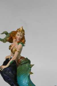 Polyresin Meerjungfrau-Skulptur für Heimdekoration Maßgefertigtes Figurenmodell <span class=keywords><strong>Statue</strong></span> - Product Image 5
