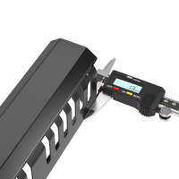 Gestionnaire de câbles métallique 1U 19 pouces Cat5e Cat6 Cat7, 24 ports, 48 prises, marque OEM