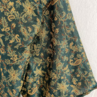 Ensemble Pashmina Abaya Cardigan et Châle, Fait Main, Long et Élégant, Idéal pour les Festivals et la Maison