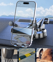 Usine nouvelle ventouse tableau de bord support Mobile camion Automobile berceau support de téléphone de voiture pour iPhone 15 Pro Max 14 13 12 Android