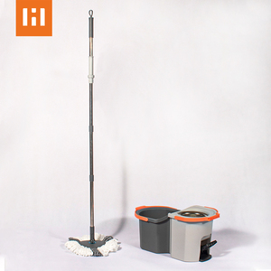 Fregona giratoria con mango telescópico de juntas reforzadas y cabezal duradero para una limpieza resistente y longevidad - Product Image 6