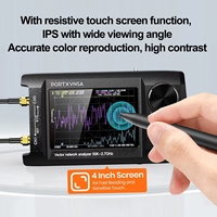 Analyseur de réseau vectoriel portable PORTXVNSA Nano VNA-H4 Plus, analyseur d'antenne, fréquence de mesure 50KHz-2.7GHz, conception Edv555