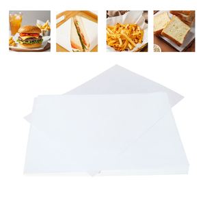 Free Biodegradable Kit 7 White <b>Greaseproof</b> Sandwich Wrapping <b>Paper</b> Custom logo Branded <b>Greaseproof</b> <b>Paper</b> Food Grade - Product Image 1