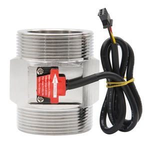 Débitmètre à effet Hall en acier inoxydable de grand diamètre 2 pouces, débitmètre à turbine pour produits chimiques industriels DN50 - Product Image 1