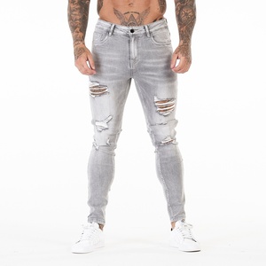 Fabricante de Pantalones Vaqueros Personalizados, Pantalones Vaqueros de Alta Calidad para Hombre, Corte Ajustado, Elásticos, Ajustados - Product Image 4