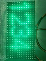 P10 Outdoor DIP Single Green Color LED Module LED Message Sign Board 10mm Dip Outdoor Led Modules