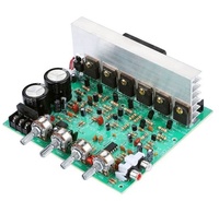 Carte amplificateur de subwoofer audio 2.1 canaux haute puissance, carte amplificateur 2.1 double AC18-22V, amplificateur stéréo HIFI DIY, home cinéma