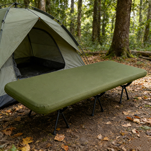 Fabriek Moderne Draagbare Opvouwbare Metalen Bed Opvouwbare <span class=keywords><strong>Camping</strong></span> Bed Oxford Materiaal Voor Park Noodbenodigdheden - Product Image 1