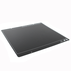 FYSETC-Placa de construcción PEI para <span class=keywords><strong>Prusa</strong></span> <span class=keywords><strong>I3</strong></span> MK2.5S <span class=keywords><strong>MK3</strong></span> MK3S, lámina de acero PEI con textura de doble cara, recubrimiento en polvo, color negro - Product Image 4