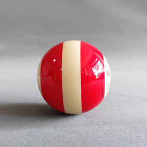Bola de Billar Grande Roja y Blanca MANDUN, Bola Blanca de Entrenamiento Estilo Americano, Bola Estándar Nacional de 57 mm - Product Image 2