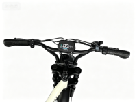 Vélo électrique à cadre en acier à haute teneur en carbone, freins à disque mécaniques 7 vitesses, pneus 20 pouces, phares avant, moteur arrière 48V 500W, batterie 13AH, autonomie 60 km