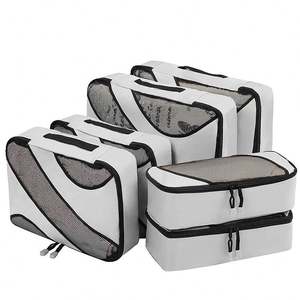 Juego de Bolsas de Viaje Promocionales al por Mayor, 6 Piezas, Cubos de Embalaje de Ropa Duraderos de Poliéster, Bolsa en Bolsa con Cierre de Oxford y Cremallera - Product Image 2