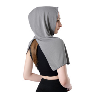 ผ้าขนหนูฮู้ดดี้โพลีเอสเตอร์แบบขายส่ง เป็นมิตรกับสิ่งแวดล้อม สำหรับฤดูร้อน ซับเหงื่อ ป้องกันรังสียูวี เหมาะสำหรับปั่นจักรยาน เนื้อผ้านุ่ม ให้ความรู้สึกเย็นสบาย - Product Image 4