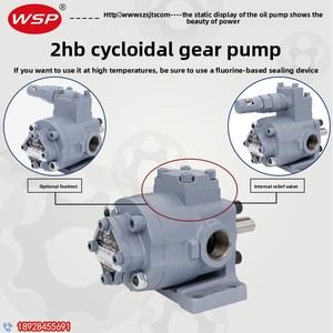 Bomba de Engranajes de Estilo Chino Continental TOP-208HBL 210HB 216HB, Bomba de Engranajes Cicloidal para Aceite Lubricante de Alta Eficiencia - Product Image 4