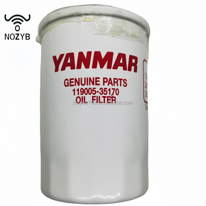 Filtro de aceite de motor diésel Original Yanmar para excavadora Linde, carretilla elevadora, suministro de piezas de maquinaria de construcción, modelo 129907-55810 - Product Image 5