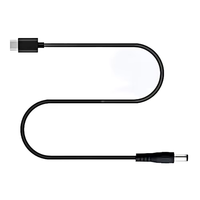 Adaptateur de câble audio USB 3.1 Type C vers XLR 1m/2m/3m, extension de prise d'alimentation mâle DC 5.5x2.5mm/2.1mm, gaine PVC nickelée pour moniteur et projecteur
