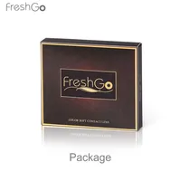 Freshgo – boîte de lentilles de Contact en papier, boîte de lentilles de Contact de couleur, paquet de lentilles de contact cosmétiques personnalisées