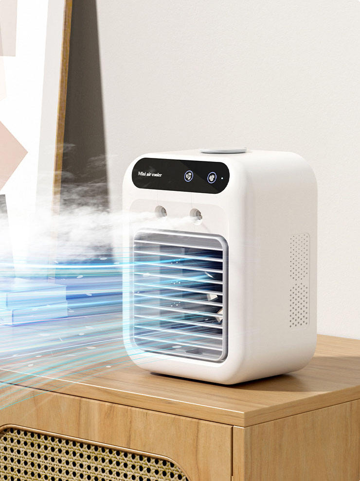 Ventilateur USB-blanc