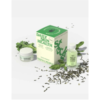 Boîte d'emballage de luxe en papier pour soins de la peau, pliable, avec doublure en éponge, gaufrage coloré personnalisé, laminage mat, écologique