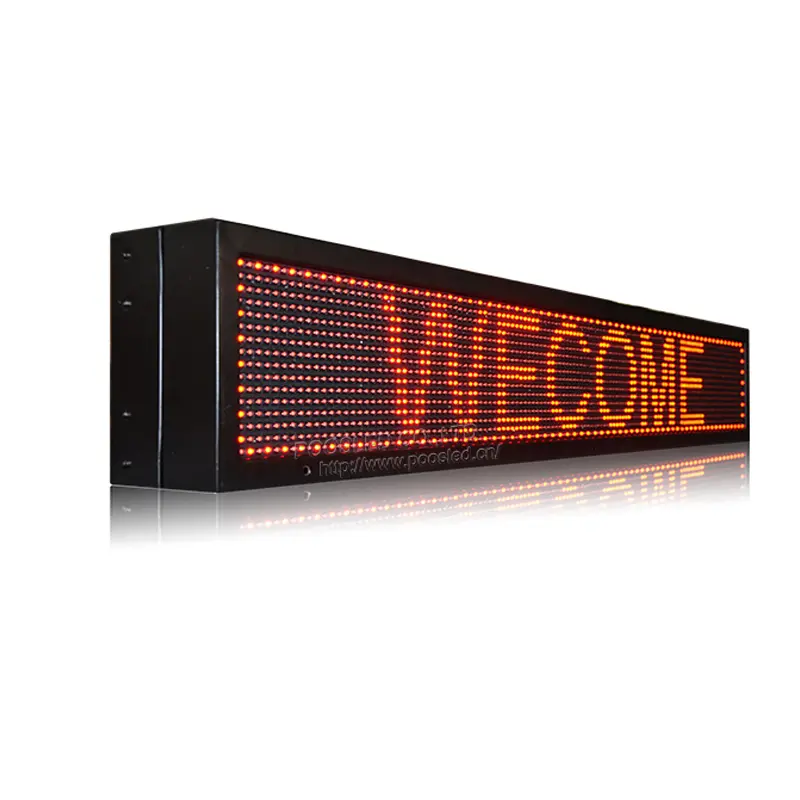 Display a led programmabile personalizzato impermeabile a due facce con display programmabile a led programmabile