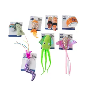 Giocattolo per Gatti in Peluche con Erba Gatta, Carta Sonora, Interattivo, Anti-Noia, Resistente e Durevole - Product Image 5