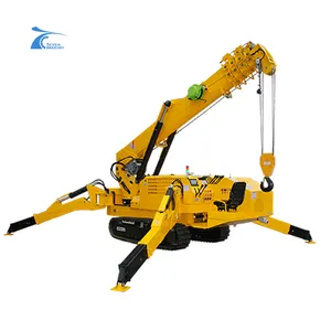 3t Spyder Crane Mini Telescopic Mini Crawler Crane Spider Crane For Sale