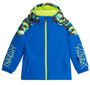 Veste d'automne à capuche pour garçon, respirante, coupe-vent, imperméable, avec poche avant - Product Image 3