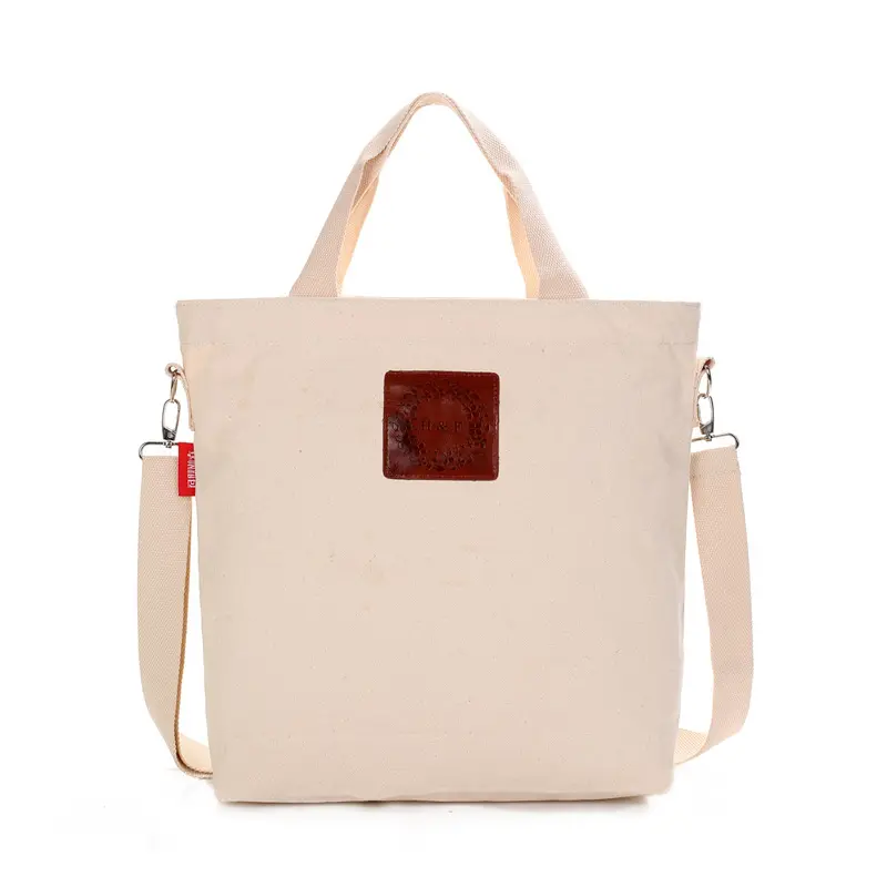 Sac de grande capacité femme tout-en-un toile simple sac à bandoulière senior sense niche Tote bag