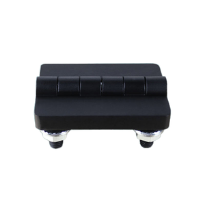 Charnière bout <span class=keywords><strong>à</strong></span> bout d'angle d'ouverture de 180 degrés peinte en noir en alliage de zinc pour charnières de porte et de fenêtre électriques de mini châssis - Product Image 5