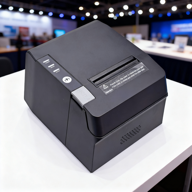 80mm Thermal Receipt Printer POS Office Supplies USB LAN Port Bill Printer with Thermal Paper in Stock