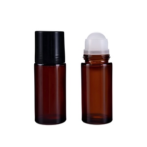 Flaconi Roll-on Ambrati da 30ml e 50ml con Tappo in PP Oro o Nero, per Oli Essenziali e Profumi, con Applicatore in Acciaio o Vetro - Product Image 5