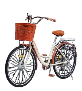 <span class=keywords><strong>Bicicleta</strong></span> retro de <span class=keywords><strong>24</strong></span> <span class=keywords><strong>pulgadas</strong></span> para <span class=keywords><strong>mujer</strong></span>, <span class=keywords><strong>bicicleta</strong></span> ligera para adultos - Product Image 2