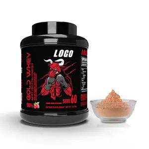 Poudre de protéines de musculation et de croissance musculaire au meilleur prix 100% poudre de protéines de lactosérum poudre de protéines d'isolat de lactosérum - Product Image 1