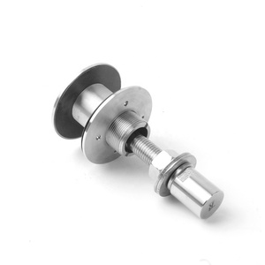 सामने स्थापित स्टेनलेस स्टील के गिलास गिलास पर्दे दीवारों के लिए Routel मकड़ी प्रणाली - Product Image 3