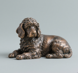 Statua Antica di Cane in Bronzo Massiccio Giocattolo dello Zodiaco Stile Religioso Feng Shui Tradizionale Tecnica di Fusione Artigianato Gioco di Animali - Product Image 3