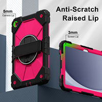 Étui robuste pour enfants avec support rotatif à 360° et bandoulière pour Samsung Tab A11 Plus 11 2025 A9 Plus 11 2023 OEM ODM