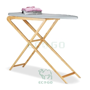 Gấp tre bàn ủi, bàn ủi phẳng với bông Bìa giặt thiết lập với sắt và móc - Product Image 1