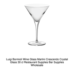 Copa Martini Crescendo 30 cl, Altura 19.5 cm, Diámetro 11.7 cm, Cristal Luigi Bormioli - Product Image 2
