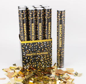 Vàng Confetti pháo Confetti poppers tiệc cưới pháo Bắn Súng Blaster bầu không khí đạo cụ đám cưới Confetti pháo - Product Image 1