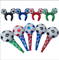 Ballons en aluminium géants en forme de trophée de football et de chaussure de foot avec logo personnalisé pour les fêtes sportives et la décoration de tous les festivals