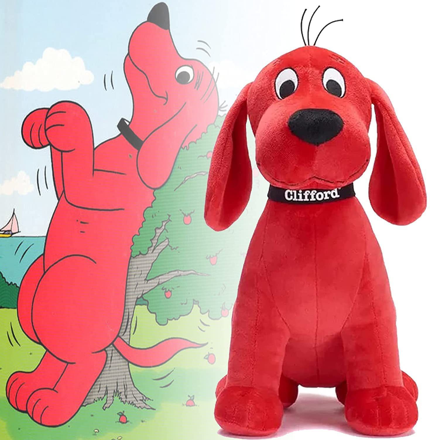 Peluches de Animales y Clifford el Perro Rojo