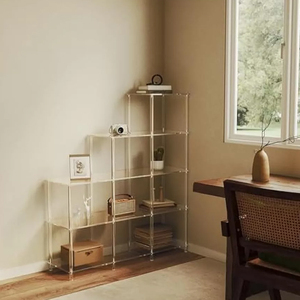 ชั้นหนังสืออะคริลิคแนวนอน5ชั้นชั้นชั้นหนังสือ9ชั้น - Product Image 1