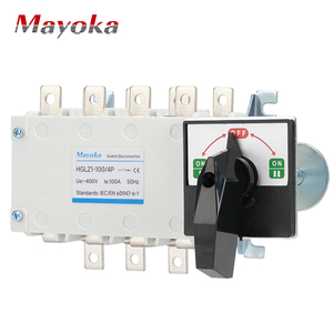 Hglz1 160/4P 400V Nhựa & Kim loại nhỏ gọn Din Rail núi isolator chuyển đổi với Dễ dàng cài đặt trong bảng điều khiển tủ điều khiển - Product Image 1