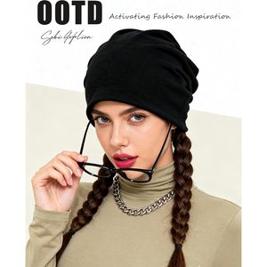 Gorro de algodón personalizado para hombre, estilo holgado, tejido, transpirable, ligero, para uso diario, estilo hipster. - Product Image 5