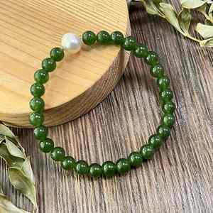 Bracelet en pierre naturelle avec perles de verre colorées pour la gestion du stress – Prêt à expédier – Service de regroupement de produits en stock - Product Image 4