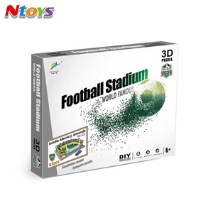 Rompecabezas 3D del Estadio de Fútbol <span class=keywords><strong>La</strong></span> <span class=keywords><strong>Bombonera</strong></span>, Juguete de Rompecabezas para Niños y Adultos, 83 Piezas - Product Image 6